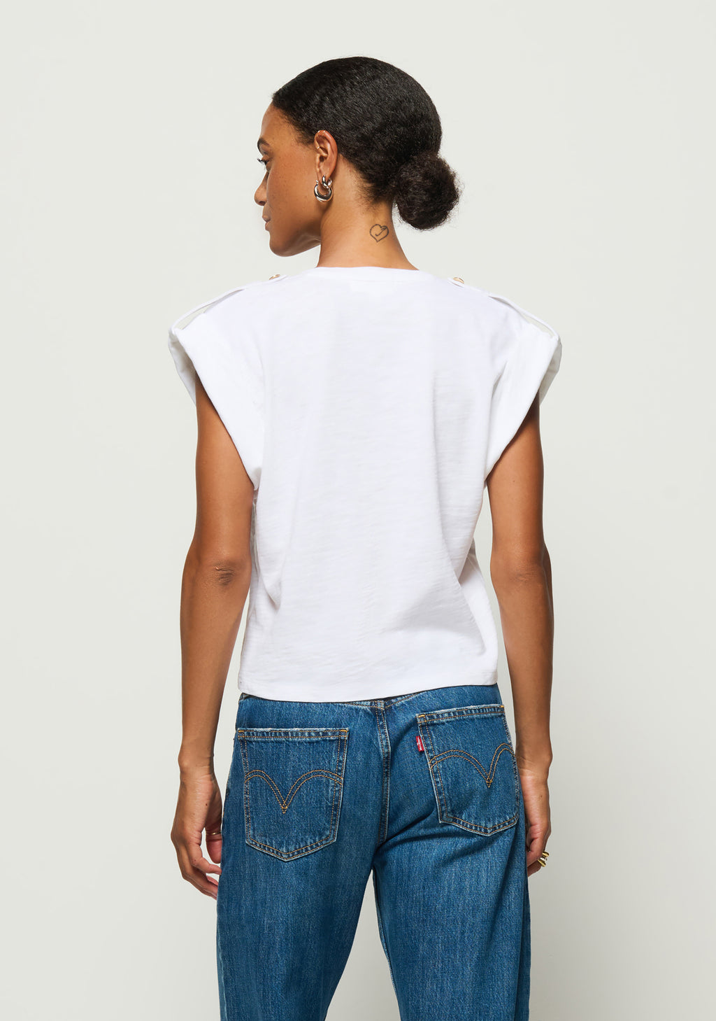 Nation Ltd Cooper Tank in Optic White