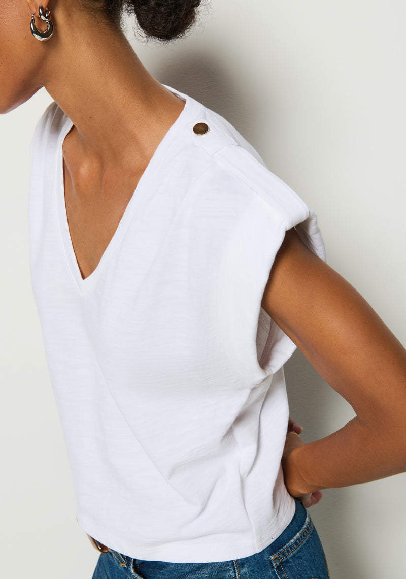 Nation Ltd Cooper Tank in Optic White