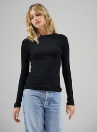 DALSTON RIBBED LONG SLEEVE