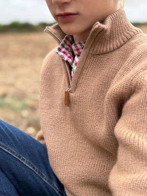 La Coqueta Sonny Jumper in Camel
