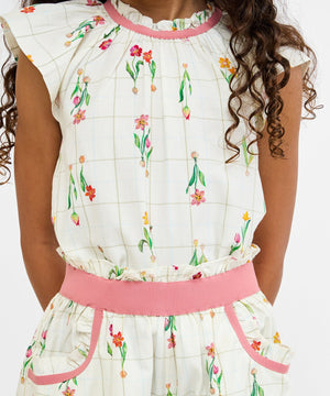 Oso & Me Cecil Short Set in Dutch Baby