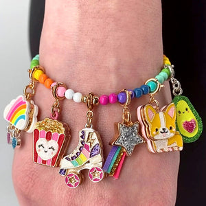 Charm It! Gold Corgi Charm