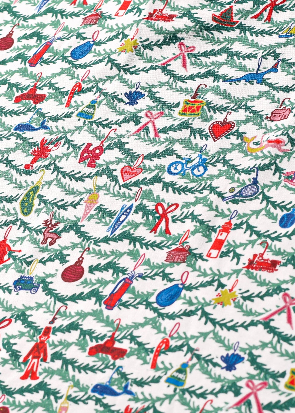 Joy Street Kids Two Piece Pajamas in Oh Christmas Tree