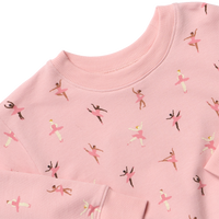 Coop Kids by Pink Chicken Play Sweatshirt in Tiny Ballerinas