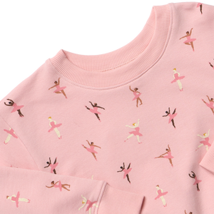 Coop Kids by Pink Chicken Baby Jax Jogger Set in Tiny Ballerinas