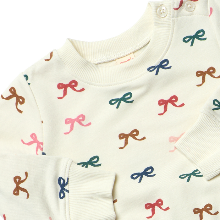 Coop Kids by Pink Chicken Baby Jax Jogger Set in Tiny Bows