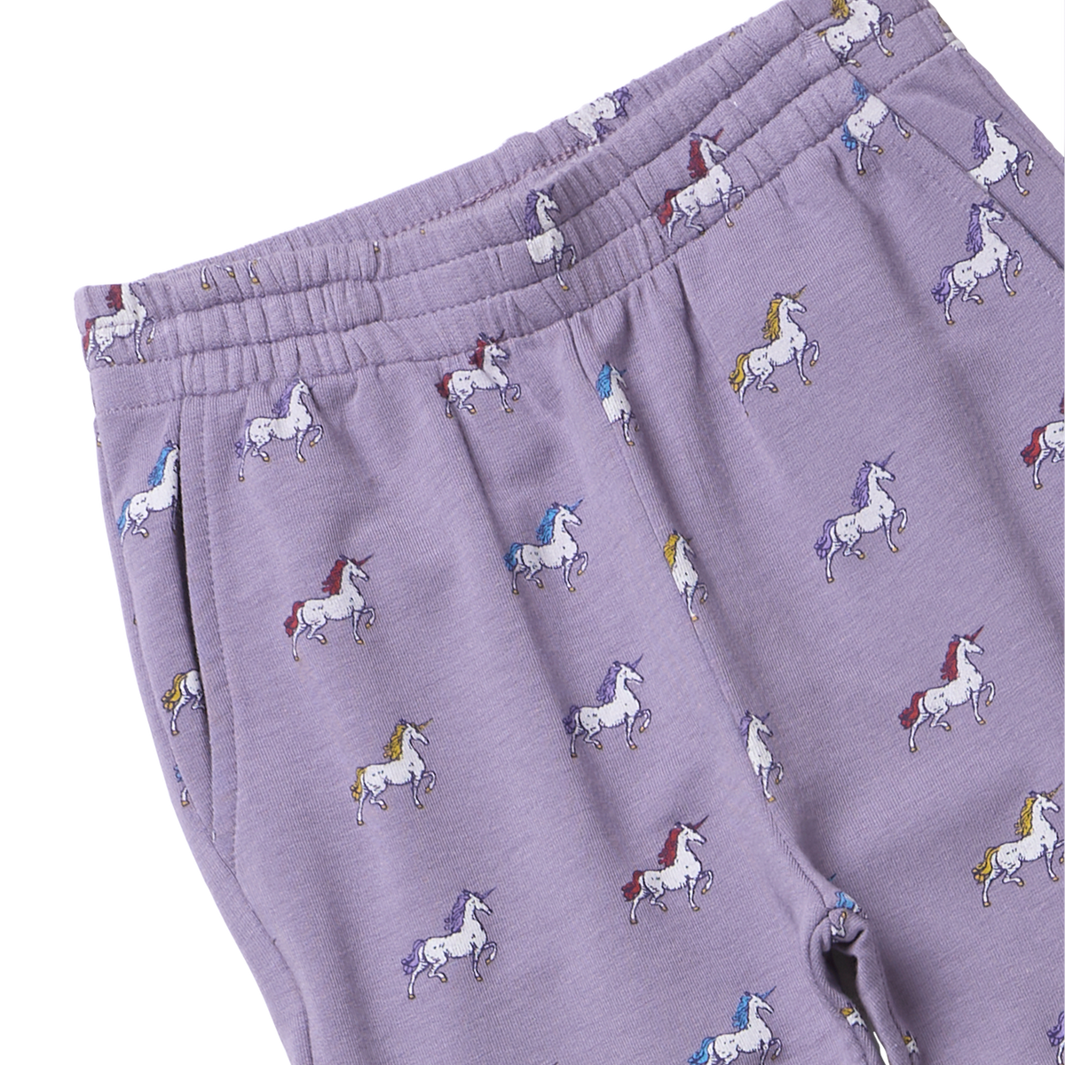 Coop Kids by Pink Chicken Jax Jogger in Rainbow Unicorns