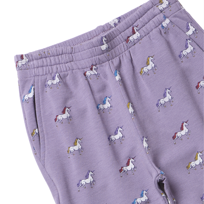 Coop Kids by Pink Chicken Jax Jogger in Rainbow Unicorns