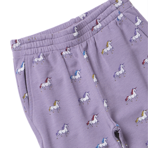 Coop Kids by Pink Chicken Jax Jogger in Rainbow Unicorns