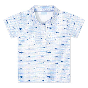 Joy Street Kids Polo Shirt in Sharks