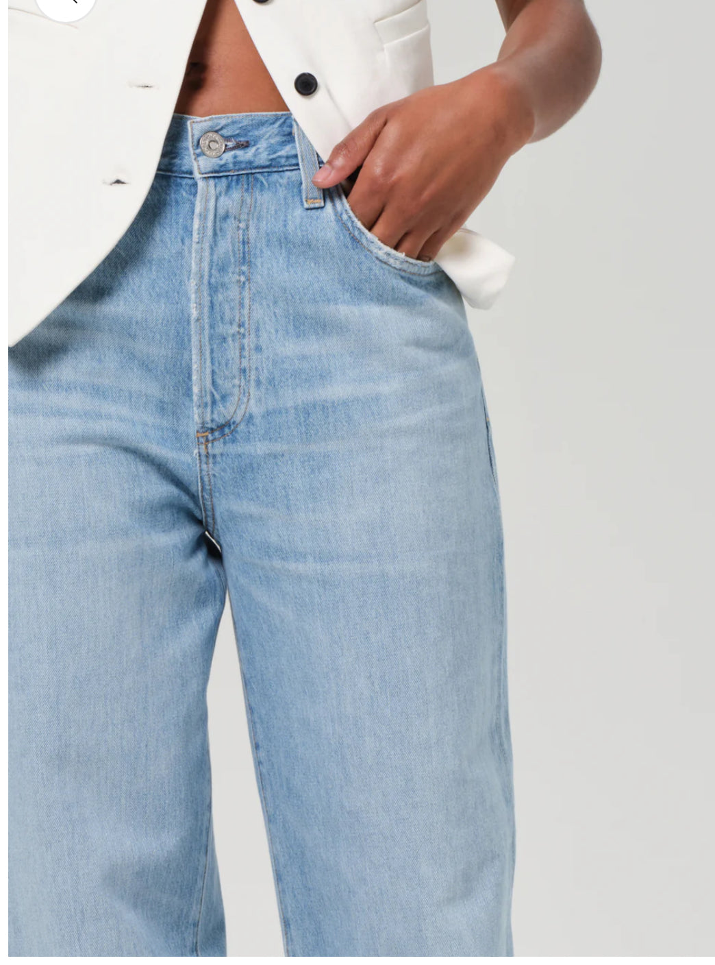 パンツ CITIZENSofHUMANITY/ANNINA 30IN TULAROSA Citizens of Humanity - Annina High Rise Wide Leg 30