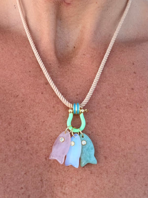 Forever Blythe Three Little Fish Necklace - Assorted
