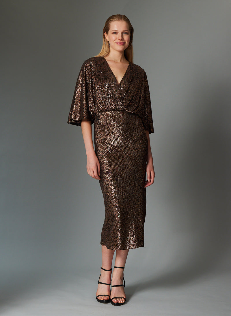 Gilner Farrar Pia Dress in Copper
