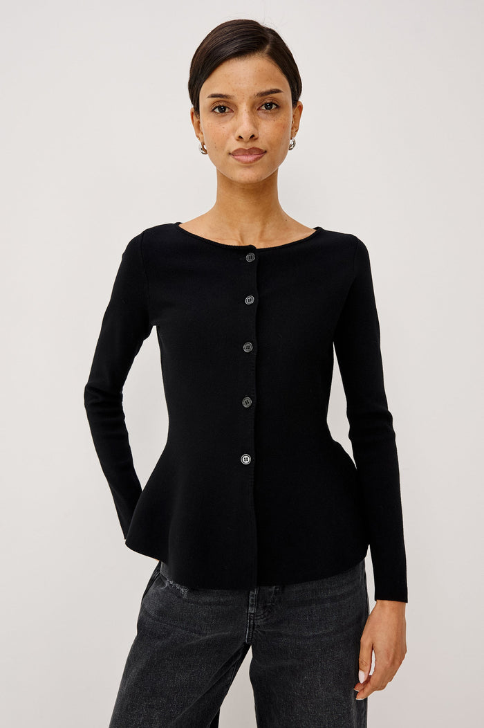Rails Diane Cardigan in Black