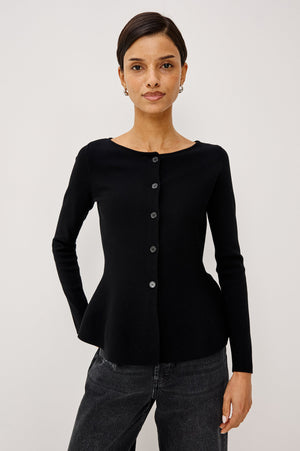 Rails Diane Cardigan in Black