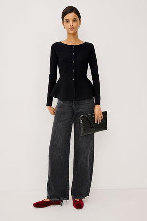 Rails Diane Cardigan in Black