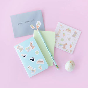 Daydream Society Bunnies In The Garden Sticker Set