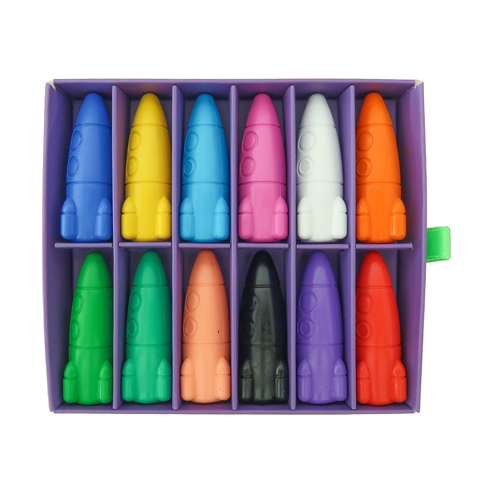 Daydream Society Rocket Ship Crayon Set