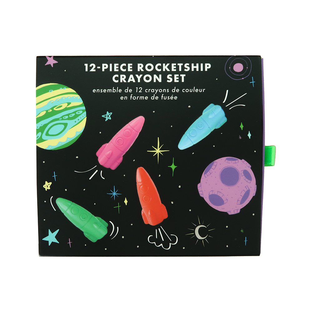 Daydream Society Rocket Ship Crayon Set