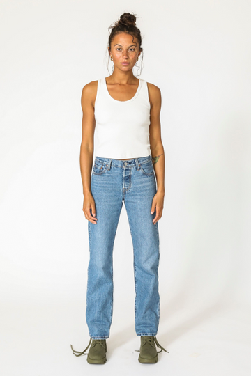 perfectwhitetee Debbie Tank in White