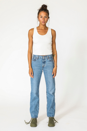 perfectwhitetee Debbie Tank in White