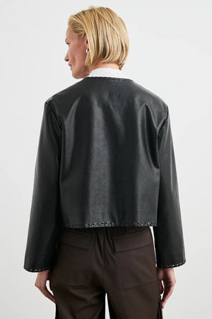 Rails Nevina Faux Leather Jacket in Black