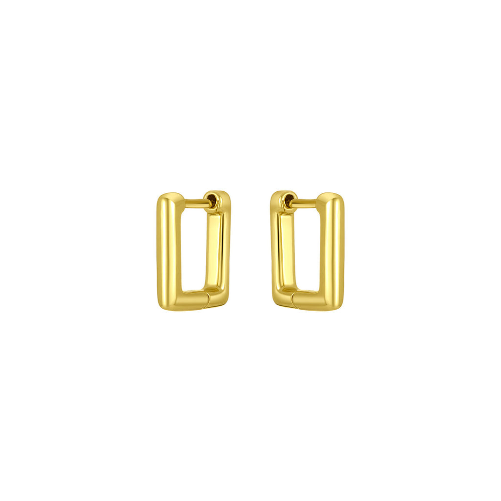 fyb Erin Huggie Earrings in Gold