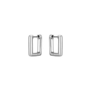 fyb Erin Huggie Earrings in Silver