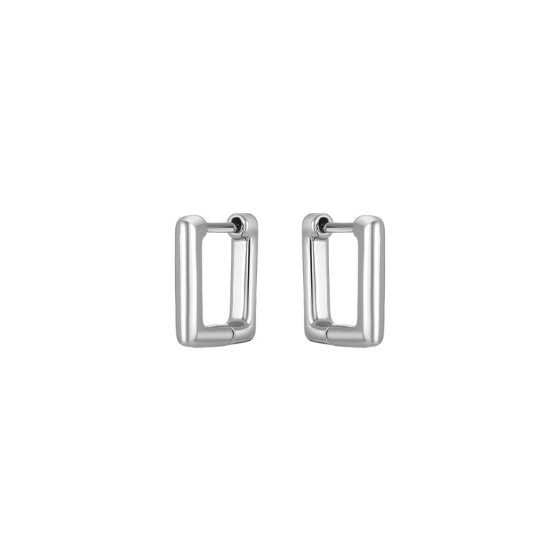 fyb Erin Huggie Earrings in Silver