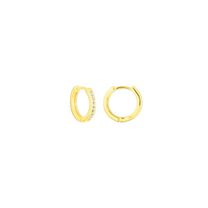 fyb Coco Huggie in Gold