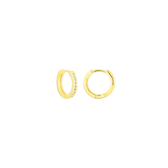 fyb Coco Huggie in Gold