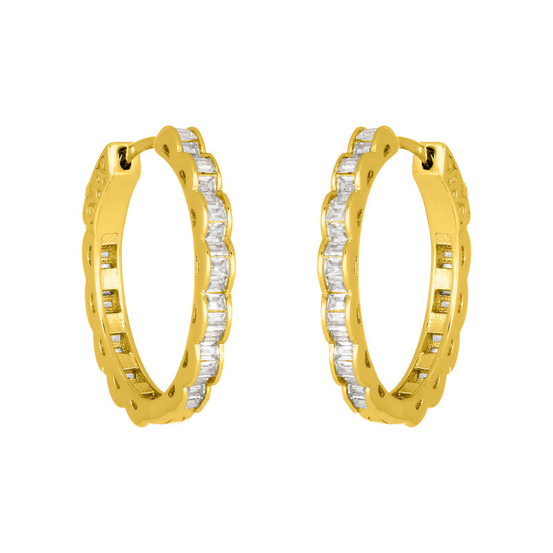 fyb Selina Hoops Gold