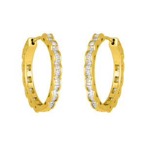 fyb Selina Hoops Gold