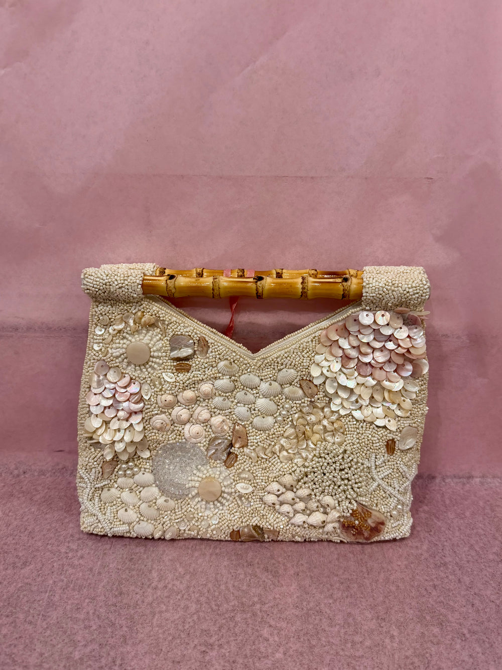 Ivory Mixed Beads and Shells