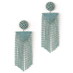 Deepa Gurnani Fanning Earrings - Multiple Colors!
