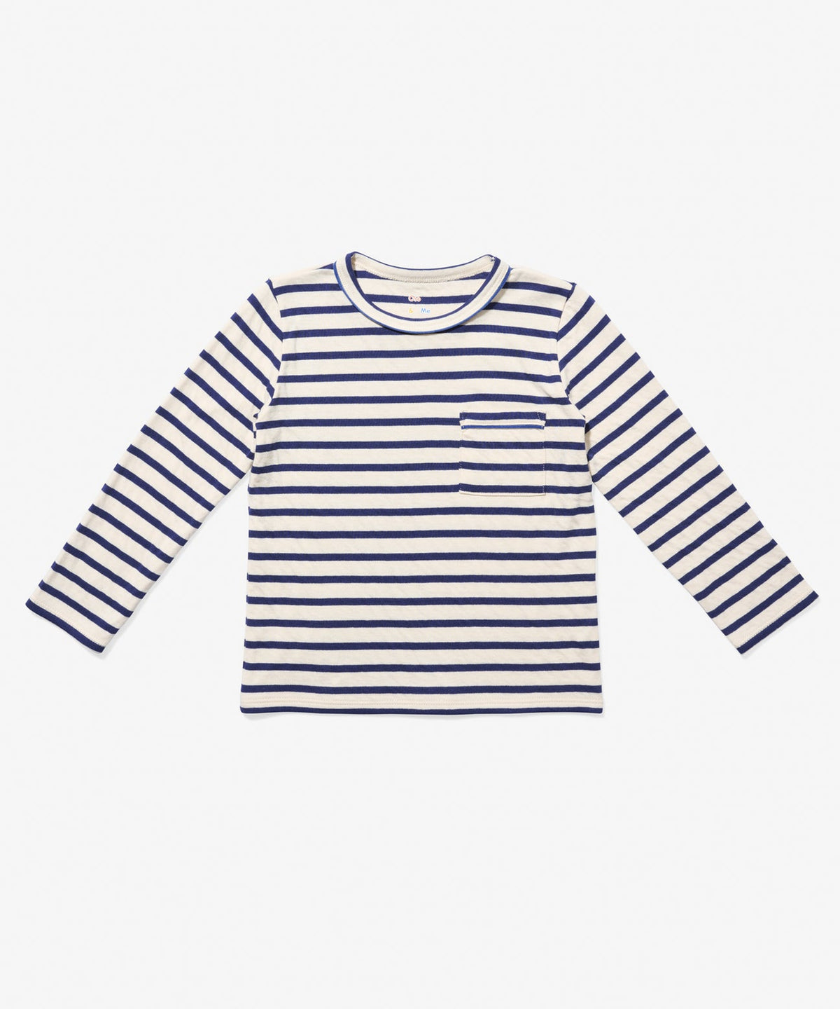 Oso & Me Edward Stripe Tee in Navy