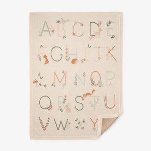 Elegant Baby Alphabet Blanket-Multiple Colors!