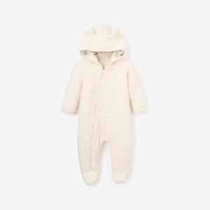 Elegant Baby Arctic Friends Sherpa Jumpsuit