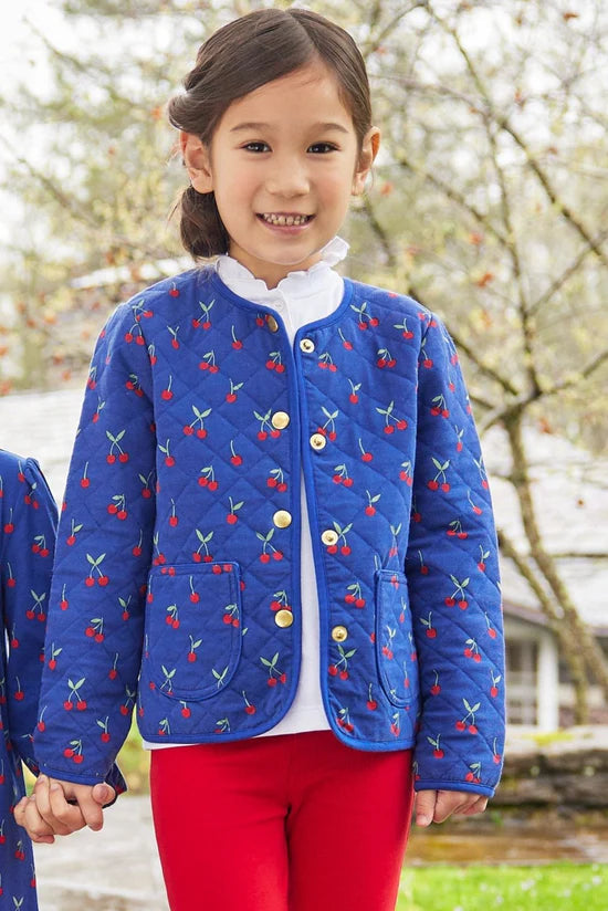 Little English Sophie Jacket in Cherries