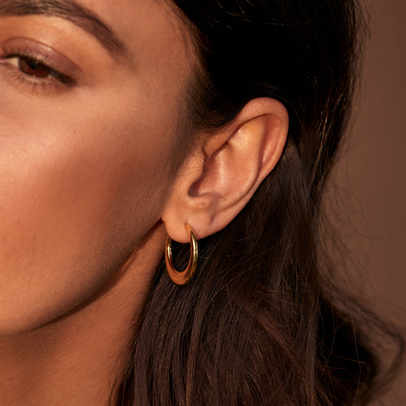 fyb Sienna Hoops Gold
