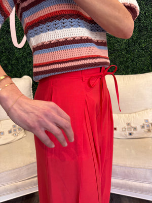 SUNCOO Paris Julio Pants in Geranium