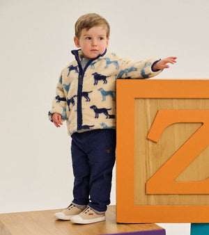 Hatley Faux Sherpa Jacket in Labs
