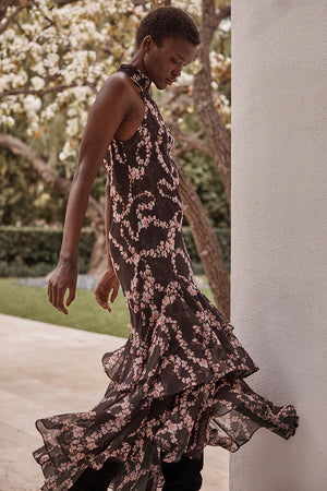 Misa Eliana Dress in Chained Blossom