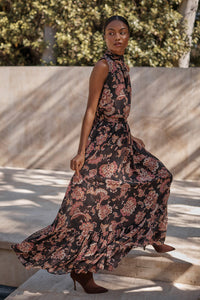 MISA Anika Skirt in Autumn Chintz Chiffon
