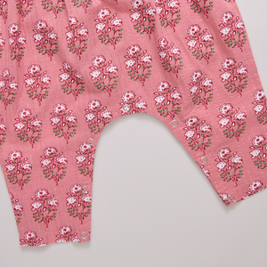 Pink Chicken Baby Elsie Jumper in Pink Strawflower