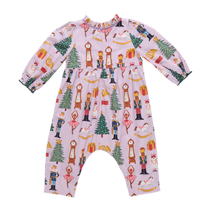 Pink Chicken Baby Girls Charlie Jumper in Lavender Nutcracker