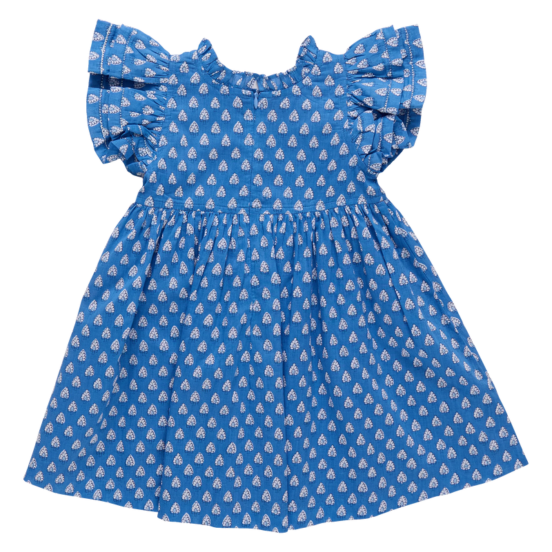 Pink Chicken Jennifer Dress in Blue Tear Drop