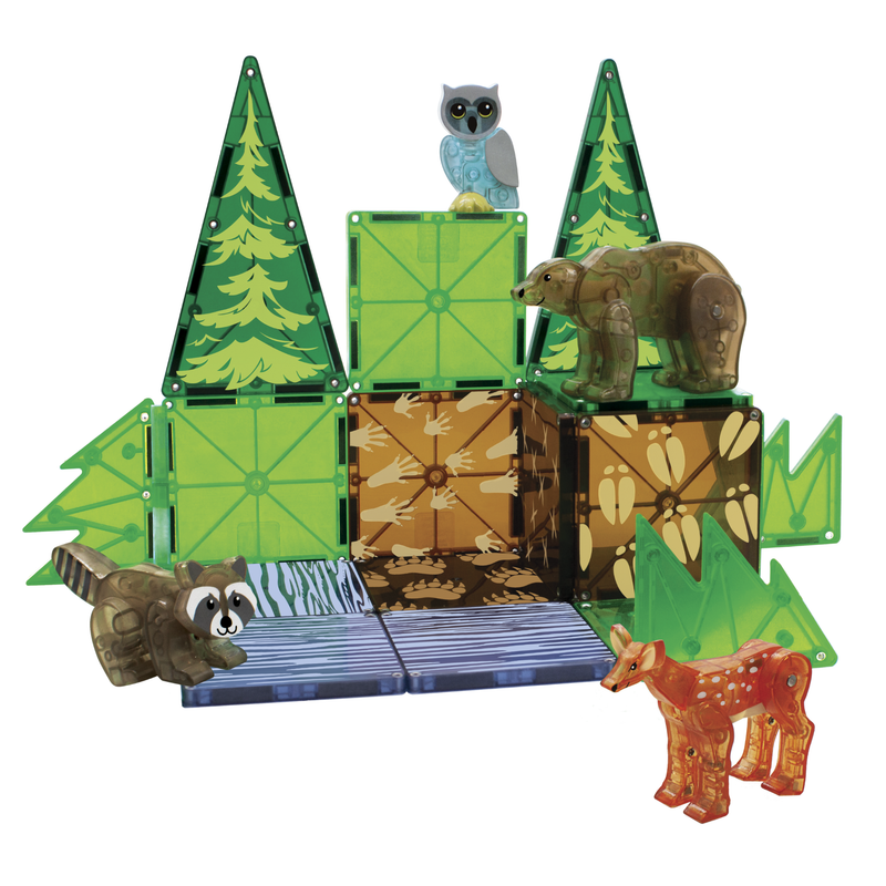 Magna-Tiles Forest Animals 25-Piece Set