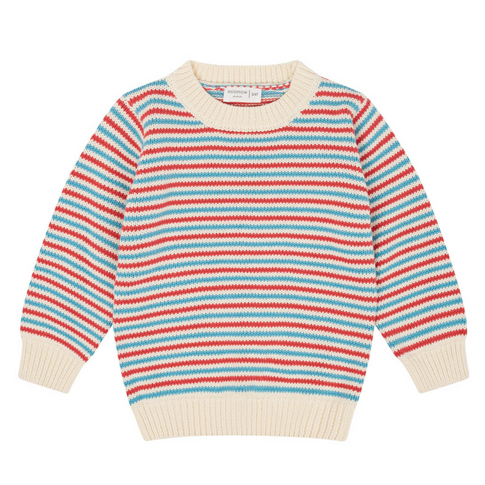 Minnow Sweater in Marina Stripe