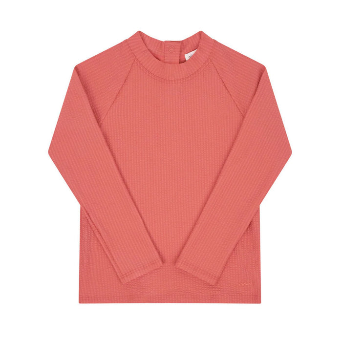Minnow Unisex Sailor Red Seersucker Rashguard